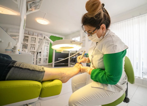 How do you get a Pedicure?