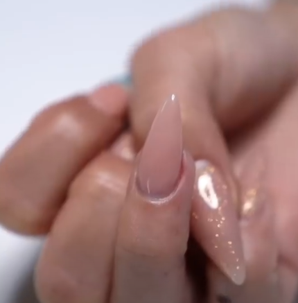French Tip Acrylics