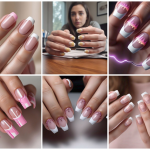 Pink & White French Tips