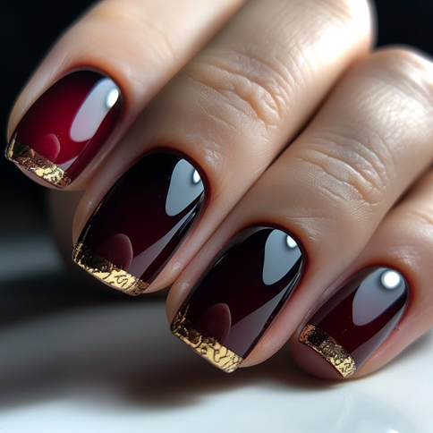  short square french tips