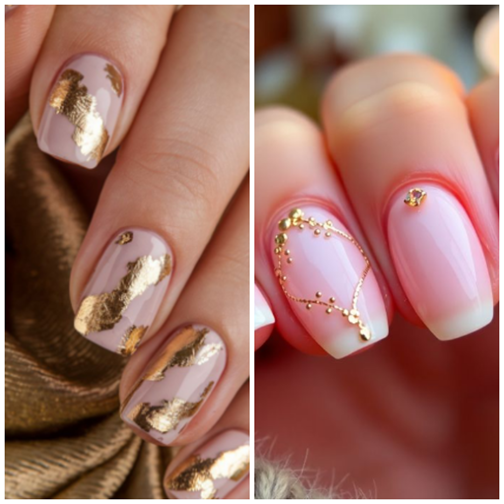 Bubblegum Square Round Nails