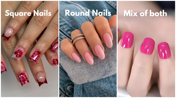 Bubblegum Square Round Nails:Trendy Designs & Ultimate Guide