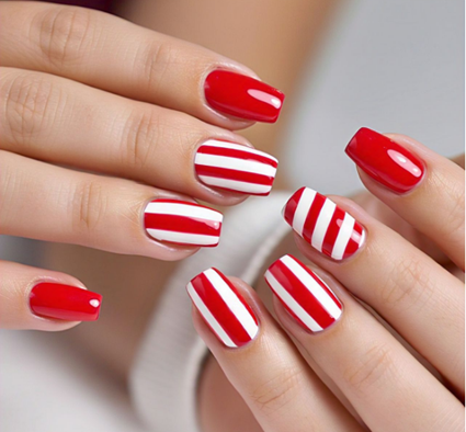 bright colorful nails