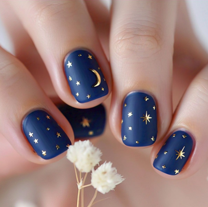 bright colorful nails