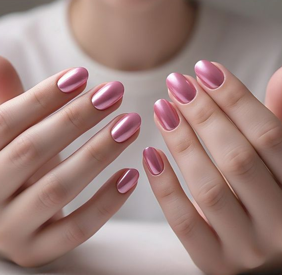 How To Shape and File Nails Round 