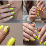 15 yellow neon nails glow up with electrifying style