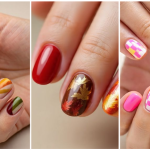 fall nail looks for short nails