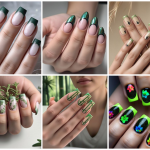 green french tip nails 20 designs for every vibe & vocation