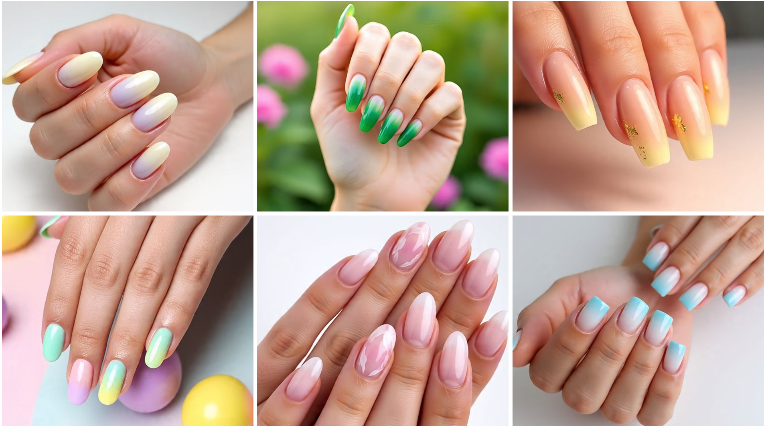 what are spring ombre nails