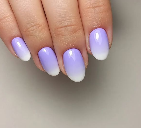 spring ombre nails