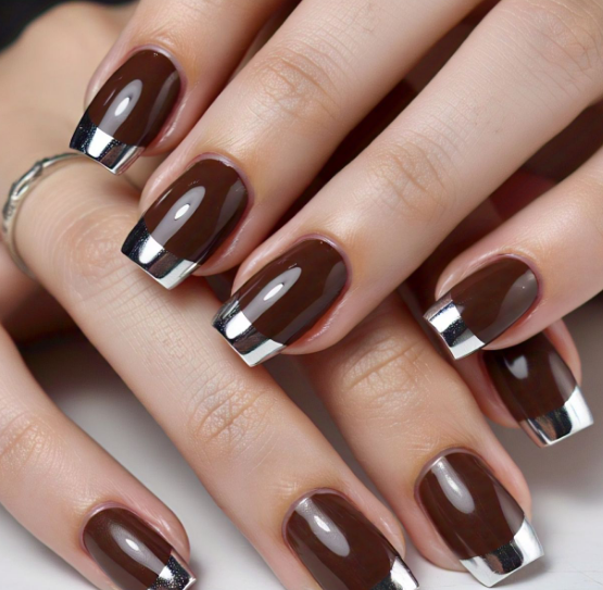 brown nail shades