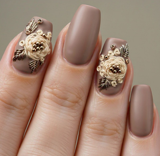 light brown nail perfection