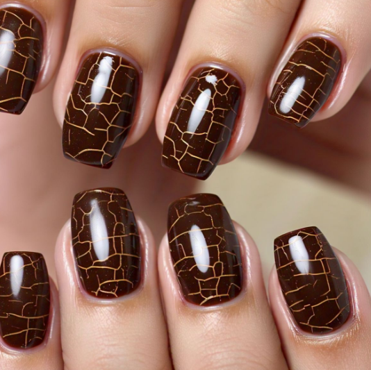 brown nail shades