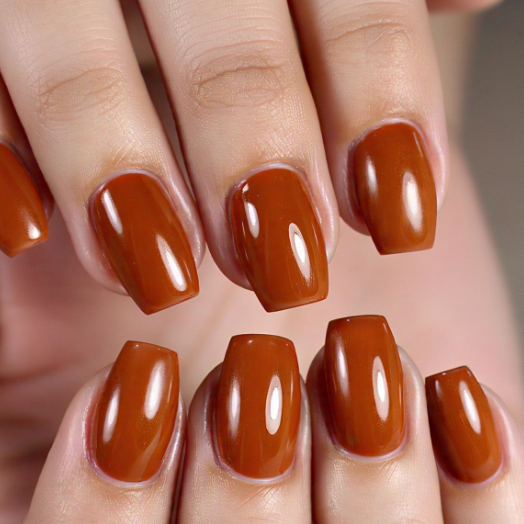 brown nail shades