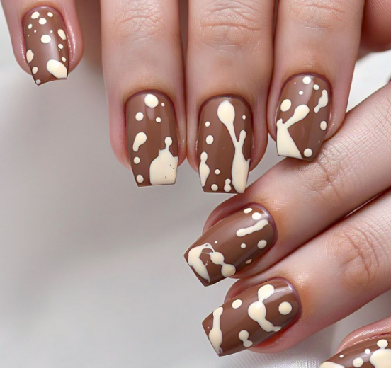 brown nail shades