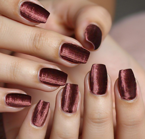 brown nail shades