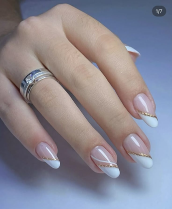nail art ideas for french tips