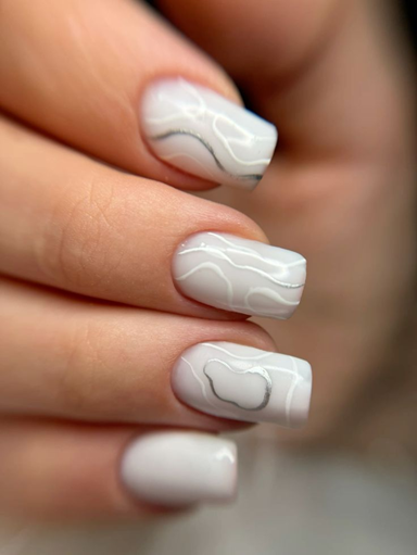 pearlescent nail designs