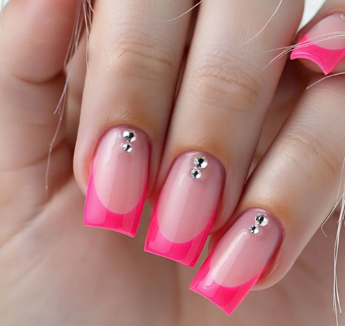neon colors nails