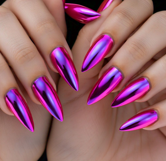 neon colors nails