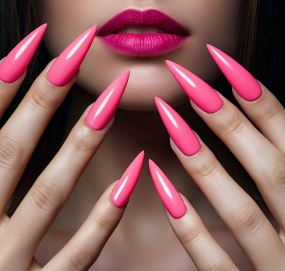 neon colors nails