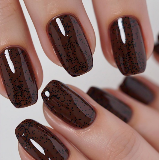 brown nail shades