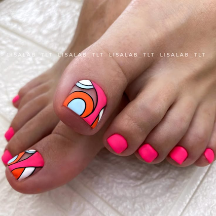 hot girl alert! 14 pink toes