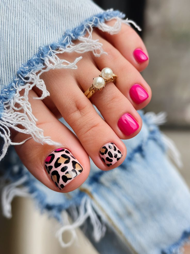 hot girl alert! 14 pink toes