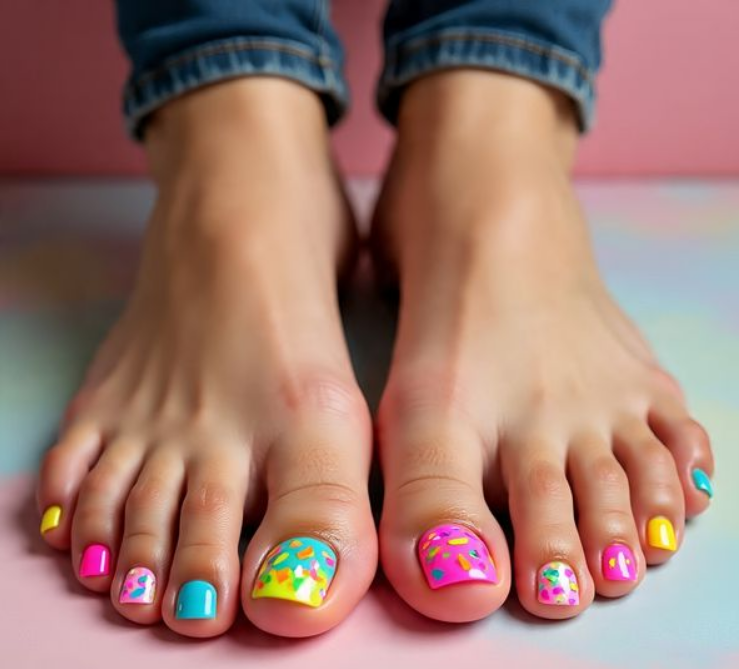 toe nail designs