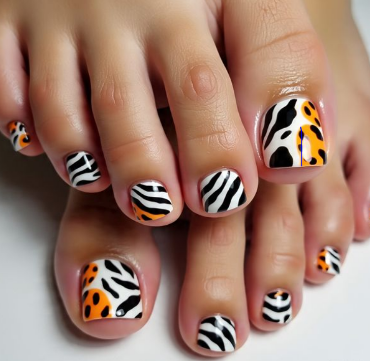 toe nail designs