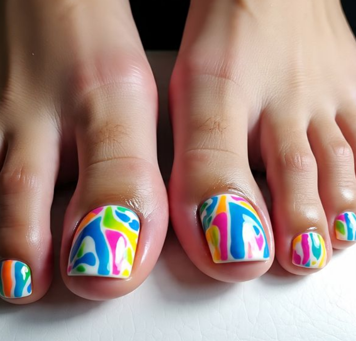 toe nail designs