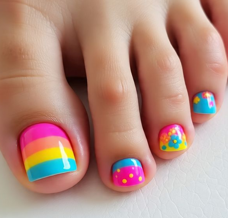 toe nail designs