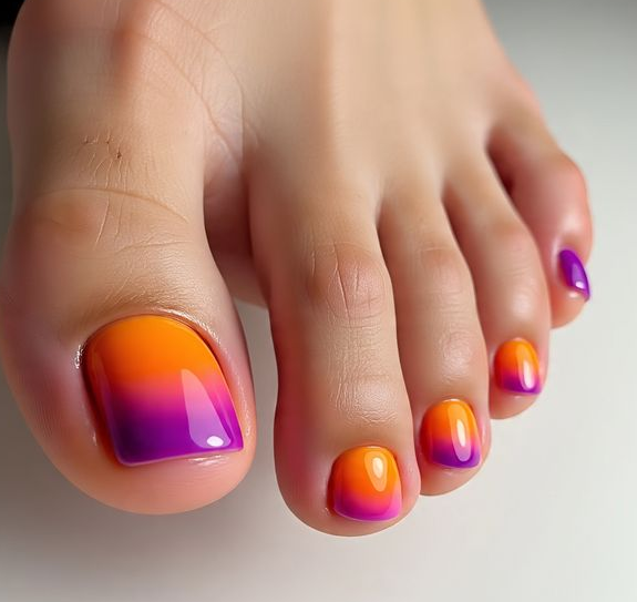 toe nail designs