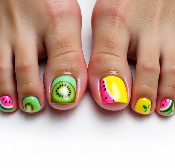 toe nail designs