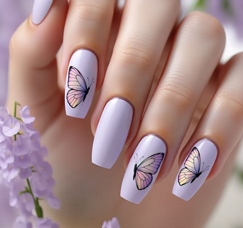 gel summer nails