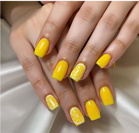 gel summer nails