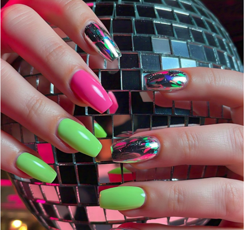 gel summer nails