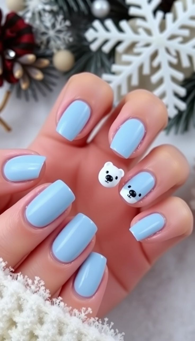 nail art winter designs