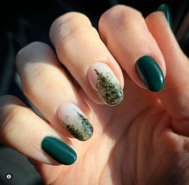nail art winter designs