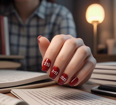 birthday nail designs