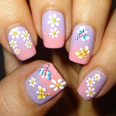 birthday nail designs