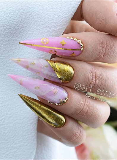 birthday nail designs