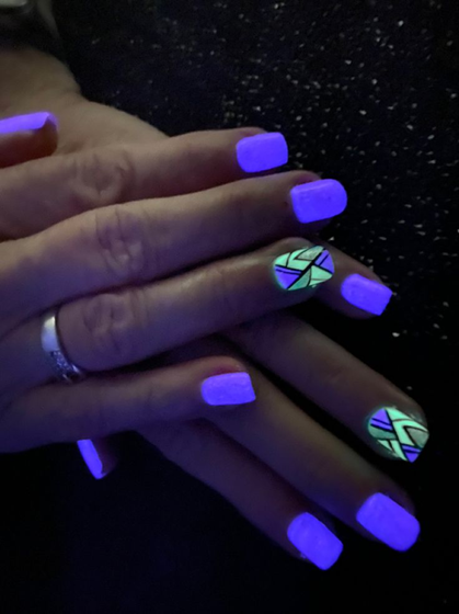 birthday nail designs