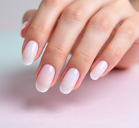 spring ombre nails