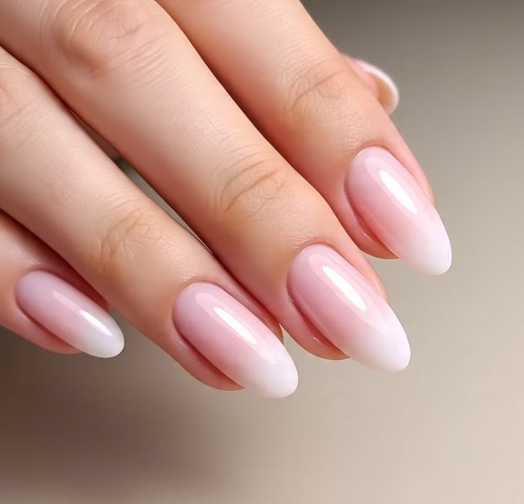 spring ombre nails