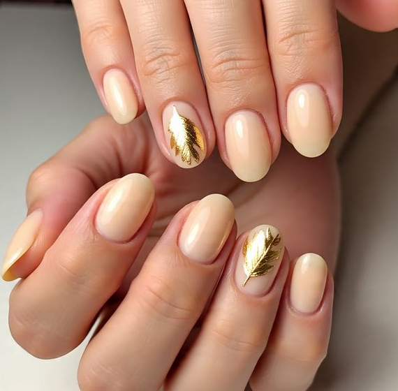 fall short nail designs
