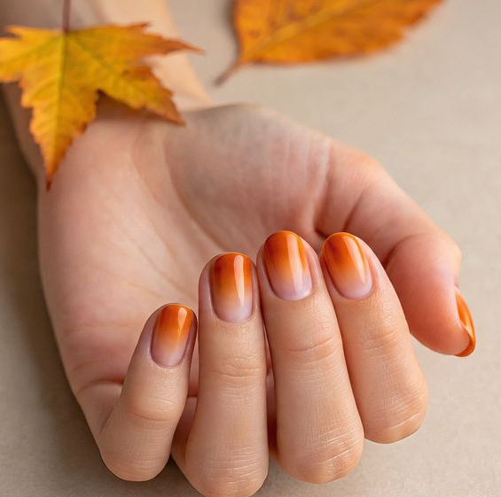 fall short nail designs