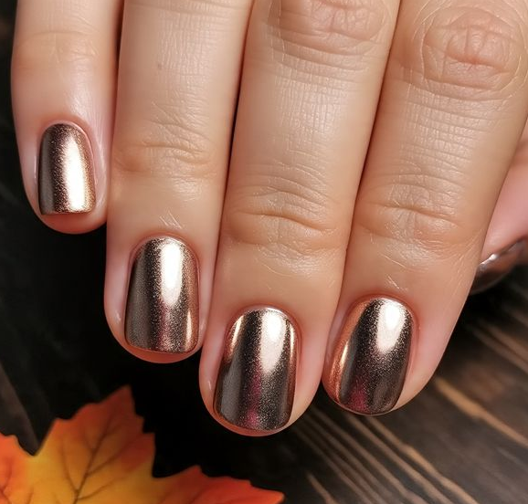 fall short nail designs