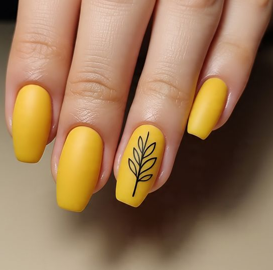 fall short nail designs