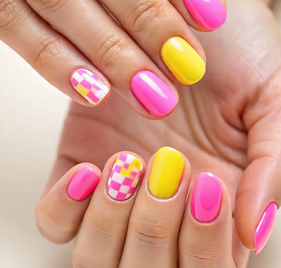 fall short nail designs